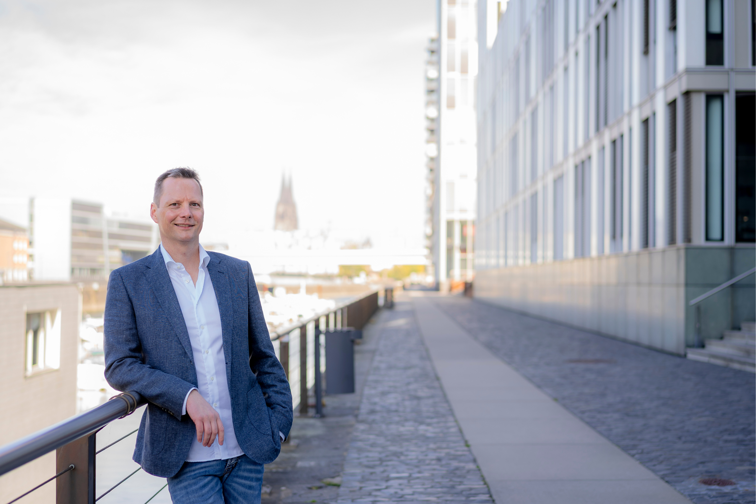 Geschäftsführer Reiner Schmitz Rheinauhafen